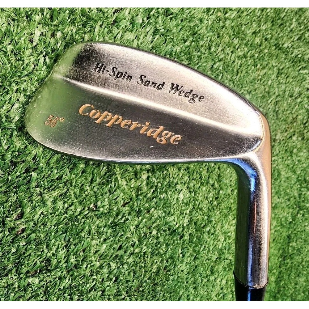 Copperidge 56° Hi-Spin Sand Wedge (SW) Aerotech Steel Fiber R-Flex Shaft RH